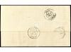 ✉ FRANCIA. 1871. ORAN. Letter from MARSEILLE to ARZEW (Alger