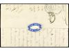 ✉ FRANCIA. 1872. ORAN. Letter from ORAN to GENOA paid the 40