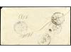 ✉ ALEMANIA. 1881. TUNIS. ITALIAN/AUSTRIAN PACKETS. Letter fr