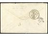 ✉ LEVANTE: CORREO ITALIANO. 1870. CONSTANTINOPLA a FRANCIA. 