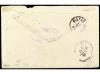 ✉ AUSTRIA. 1884. ALEXANDRIA. Letter from JERUSALEM to MONTEP