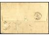✉ FRANCIA. 1864. ALEXANDRIA. EGYPT LINE. Letter from MARSEIL