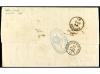 ✉ FRANCIA. 1861. ALGIERS. Letter from ALGIERS to ANTWERPEN (