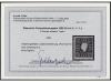 (*) AUSTRIA. Yv. 12, Mi. 11 II. 3 k. negro. Centrado habitua