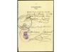 ✉ ESPAÑA GUERRA CIVIL. 1937. ALICANTE. 2 hojas de VISADO con
