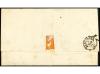 ✉ ESPAÑA. Ed. 58, 64. 1864. PALMA DE MALLORCA a BARCELONA. F