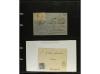 ESPAÑA. ESTAFETAS-NAVARRA. 1850-1880. Conjunto de aprox. 200