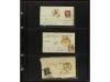 ESPAÑA. ESTAFETAS-NAVARRA. 1850-1880. Conjunto de aprox. 200
