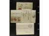 ESPAÑA. ESTAFETAS-NAVARRA. 1850-1880. Conjunto de aprox. 200