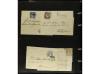 ESPAÑA. ESTAFETAS-NAVARRA. 1850-1880. Conjunto de aprox. 200