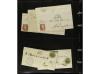 ESPAÑA. ESTAFETAS-NAVARRA. 1850-1880. Conjunto de aprox. 200