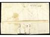 ✉ ESPAÑA: PREFILATELIA. 1817 (20 mayo). Sobrescrito a CORELL