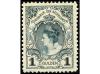 * HOLANDA. Yv. 61, 61a. 1 g. verde. Tipos I y II. LUJO . Cat