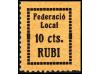 (*) ESPAÑA GUERRA CIVIL. ZONA REPUBLICANA. RUBÍ. (Barcelona)