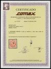 (*) ESPAÑA. Ed. 187. 5 pestas rosa. Muy bien centrado. Cert.