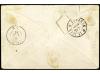 ✉ ESPAÑA. Ed. 90. 1867. MADRID a BÉLGICA. 19 cuartos rosa, s