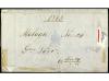 ✉ ESPAÑA. Ed. 92 (4). 1868. MÁLAGA a U.S.A. 20 cts. violeta 