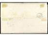 ✉ ESPAÑA. Ed. 108 (4), 109 (2). 1871. MÁLAGA a NEW YORK. 100