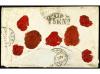 ✉ ESPAÑA. Ed. 109 (2). 1872. SEVILLA a SUIZA. Carta certific