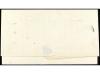✉ ESPAÑA. Ed. 121. 1873. BILBAO a SEVILLA. 10 cts. azul y ma