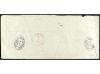 ✉ ESPAÑA. Ed. 352, 359. 1926. BARCELONA a USA. 10 c. y 1 pta