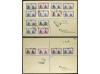 ✉ ESPAÑA. Ed. 402/33. 1928. SERIE COMPLETA en cuatro cartas 