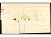 ✉ ESPAÑA. Ed. 6 (3). 1851. BURGOS a MADRID. 6 cuartos negro 