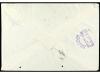 ✉ ESPAÑA. Ed. 670/71, 673 (3). 1933. SEVILLA a ALEMANIA por 