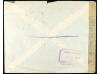 ✉ ESPAÑA. Ed. 757. 1938. BARCELONA a MANCHESTER. 45 c. + 2 p
