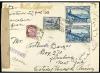 ✉ ESPAÑA. Ed. 757s, 758. 1938. BARCELONA a NEW YORK. Pareja 