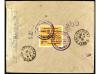 ✉ ESPAÑA. Ed. 773/4, 791. 1939. BARCELONA a FRANCIA, circula