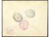 ✉ ESPAÑA: BENEFICENCIA. Ed. B-2/7. 1926. MADRID a U.S.A. 50 