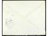 ✉ MARRUECOS. 1898. MAZAGÁN a ALEMANIA. Circulado con sellos 
