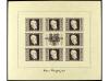 ** AUSTRIA. Yv. HB 2/5. 1946. RENNER. 4 hojas bloque. LUJO. 