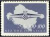 ** CROACIA. Yv. 140/2, Mi. 170/2. 1945. SERIE COMPLETA. 3 va