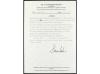 ✉ CROACIA. Yv. HB 9, Mi. Bl. 8. 1945. Certificado correo int