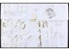 ✉ FRANCIA. Yv. 17. 1861. MARSELLA a ALICANTE. 80 cts. rosa, 