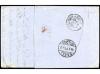 ✉ FRANCIA. 1871 (3 enero). PARÍS a BALE. 30 cts. castaño cir