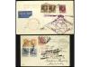 ✉ LOTES y COLECCIONES. Ed. 321/3. 1930. HISTORIA POSTAL. Con