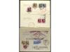 ✉ LOTES y COLECCIONES. 1930. HISTORIA POSTAL. Conjunto de 9 
