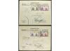 ✉ ESPAÑA. CATACUMBAS. Conjunto de 5 cartas y 4 postales con 
