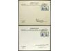 ✉ ESPAÑA. CATACUMBAS. Conjunto de 5 cartas y 4 postales con 