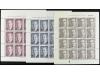 ** ESPAÑA. Ed. 1A/C, 50 (2), 54/5. 1981-1996. MINIPLIEGOS. J