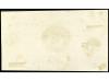 ✉ ESPAÑA. Ed. 22. 1853. MADRID correo interior. 1 cuarto bro