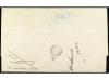 ✉ ESPAÑA. Ed. 148 (2). 1875. BARCELONA a MARSELLA. 40 cts. v