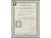 * ESPAÑA. Ed. 159. 1/2 real rosa. LUJO. Cert. CEM . Cat. 175