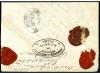 ✉ ESPAÑA. Ed. 204, 207. 1879. CERTIFICADO de PALMA DE MALLOR
