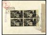 ✉ ESPAÑA. Ed. 787/8. 1938 (1 septiembre). BARCELONA a NEW YO
