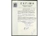 ** ESPAÑA. Ed. 268Hb (4). 5 cts. violeta. Bloque de cuatro E