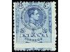 * ESPAÑA. Ed. 267, ** 274 y ° 274 var. 2 cts. castaño con DE
